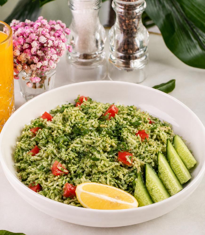 Green Chicken Rice 